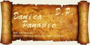 Danica Panović vizit kartica